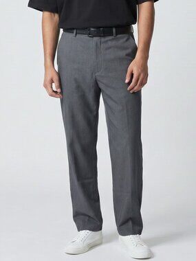 Levi's Action Slacks Mens Size 38x29 Vintage Polyester Pants Gray Sta-Prest